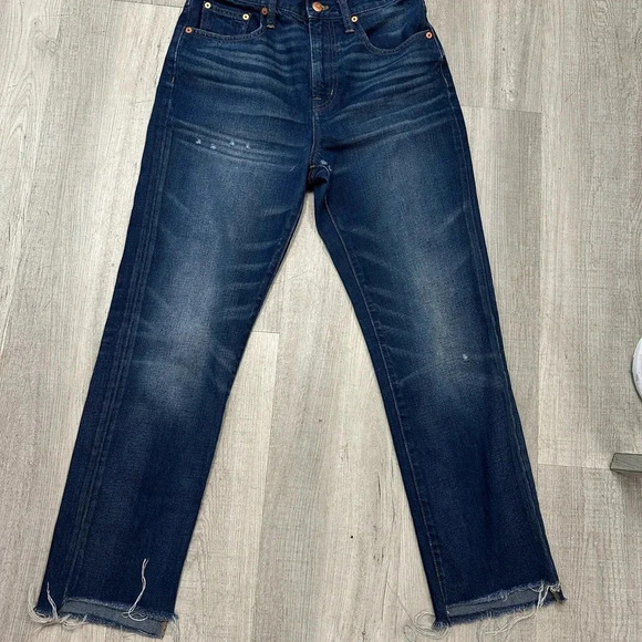 MADEWELL The perfect vintage Jean , step hem edition Size 26 - Picture 3 of 13